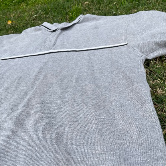 Tommy Hilfiger Striped Skater Polo with Zip Collar - Picture 2 of 4